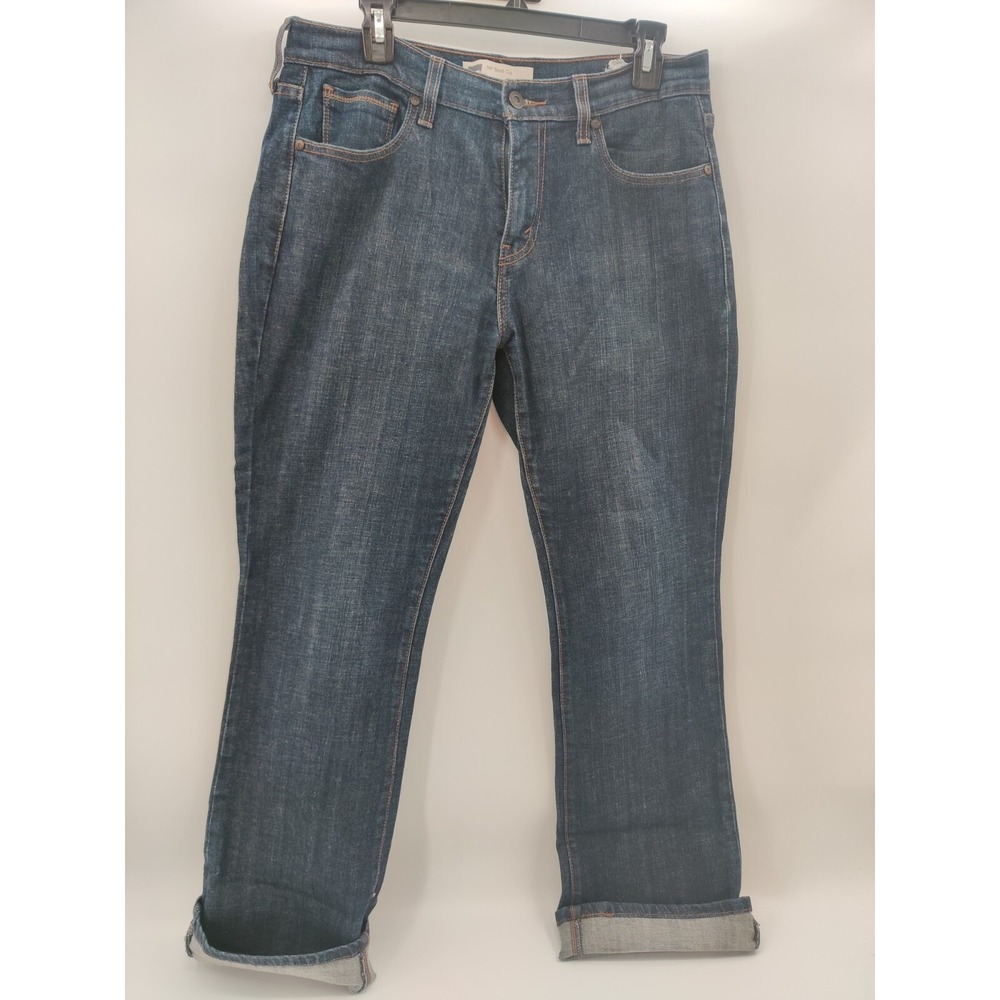 Levi's 515 Bootcut Jeans Dark Wash Women's Size 10 Medium Rise 33x30